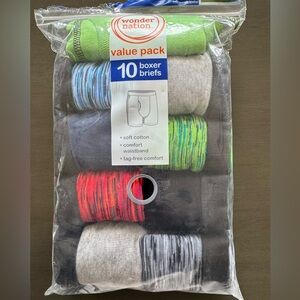 NWT - Boys Value Pack Boxer Briefs - Assorted Colors (9 out of 10)